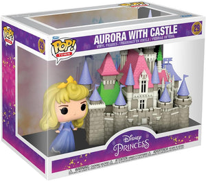 Pop Disney Sleeping Beauty 3.75 Inch Action Figure Town - Ultimate Princess - Aurora with Castle #29
