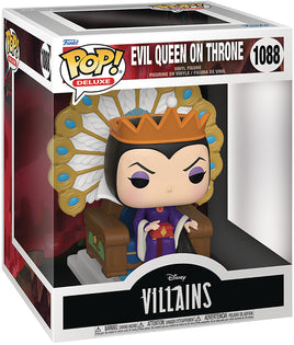 Pop Disney Snow White 3.75 Inch Static Figure  Deluxe - Evil Queen on Throne