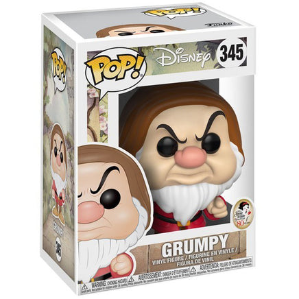 Pop Disney Snow White 3.75 Inch Static Figure - Grumpy #345