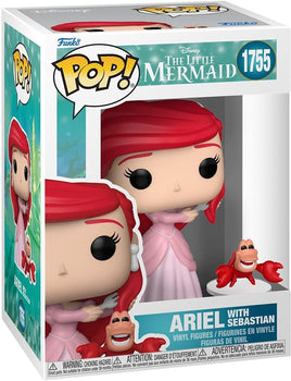 Pop Disney The Little Mermaid 3.75 Inch Static Figure - Ariel with Sebastian #1755