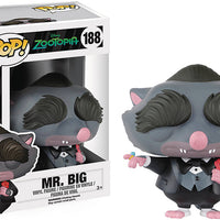 Pop Disney 3.75 Inch Action Figure Zootopia - Mr. Big #188