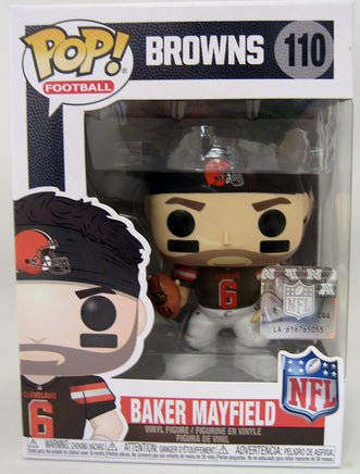 Pop Football 3.75 Inch Action Figure Cleveland Browns - Baker Mayfield #110 Exclusive