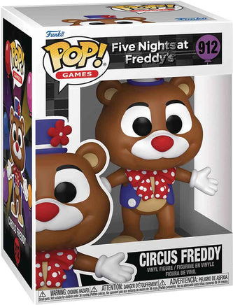 Pop Games Five Nights At Freddy's 3.75 Inch Static Figure - Circus Freddy #912