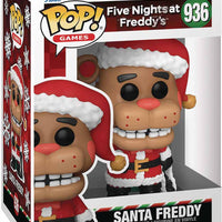 Pop Games Five Nights at Freddy's 3.75 Inch Action Figure - Santa Freddy #936