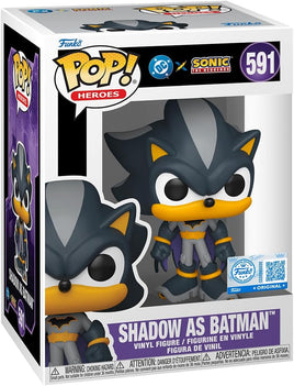 Pop Games Justice League & Sonic 3.75 Inch Action Figure - Shadow as Batman #591