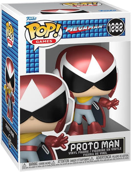 Pop Games Mega Man 3.75 Inch Static Figure - Proto Man #1882