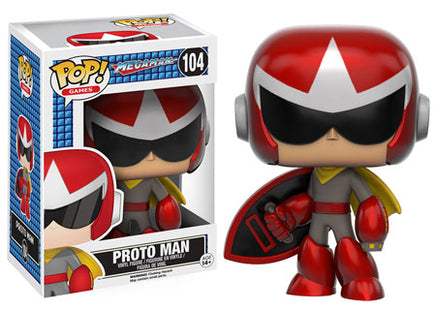 Pop Games 3.75 Inch Action Figure Megaman - Proto Man #104