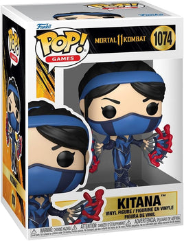 Pop Games Mortal Kombat 3.75 Inch Action Figure - Kitana #1074