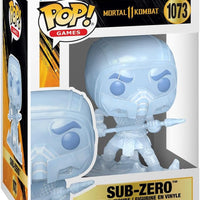 Pop Games Mortal Kombat 3.75 Inch Action Figure - Sub-Zero #1073