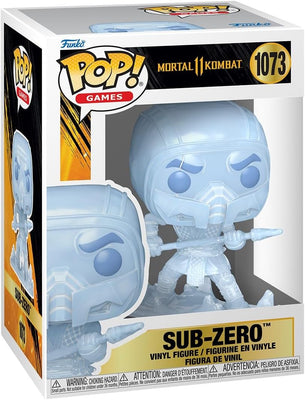 Pop Games Mortal Kombat 3.75 Inch Action Figure - Sub-Zero #1073
