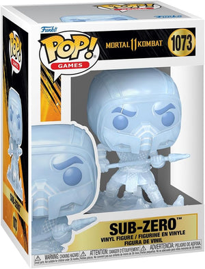 Pop Games Mortal Kombat 3.75 Inch Action Figure - Sub-Zero #1073