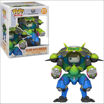 Pop Games Overwatch 6 Inch Static Figure Deluxe Exclusive - D.Va with Meka #177