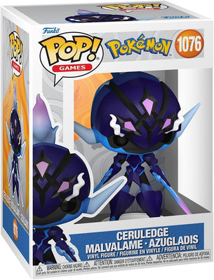 Pop Games Pokemon 3.75 Inch Action Figure - Ceruledge #1076