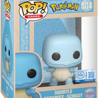 Pop Games Pokemon 3.75 Inch Action Figure Exclusive - Squirtle #504
