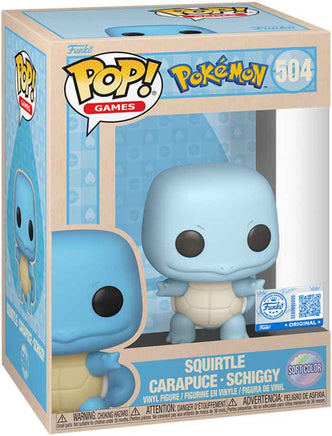 Pop Games Pokemon 3.75 Inch Action Figure Exclusive - Squirtle #504
