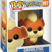 Pop Games Pokemon 3.75 Inch Action Figure - Growlithe #597