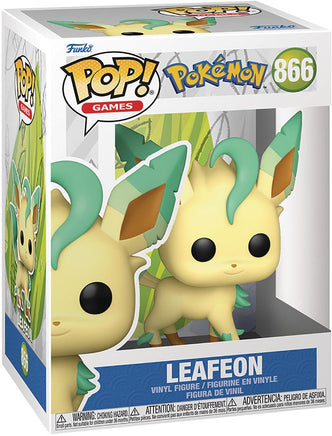 Pop Games Pokemon 3.75 Inch Static Figure - Leafeon #866