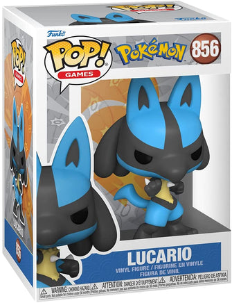 Pop Games Pokemon 3.75 Inch Static Figure - Lucario #856