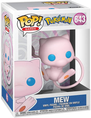 Pop Games Pokemon 3.75 Inch Action Figure - Mew #643