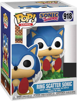 Pop Games Sonic The Hedgehog 3.75 Inch Action Figure Exclusive - Ring Scatter Sonic #918