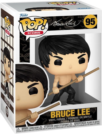 Pop Icons Bruce Lee 3.75 Inch Action Figure - Bruce Lee #95