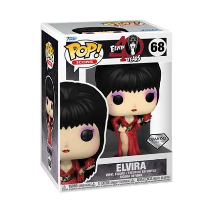 Pop Icons Elvira 3.75 Inch Static Figure - Elvira #68