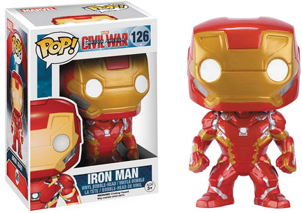Pop Marvel Captain America Civil War 3.75 Inch Static Figure - Iron Man #126