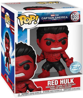 Pop Marvel Captain America Brave New World 6 Inch Action Figure Deluxe Exclusive - Red Hulk #1338