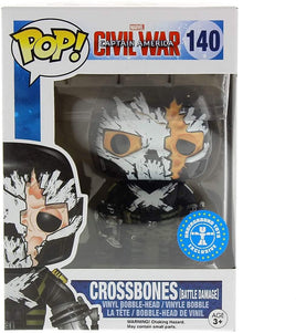 Pop Marvel 3.75 Inch Action Figure Captain America Civil War - Crossbones #140 Exclusive