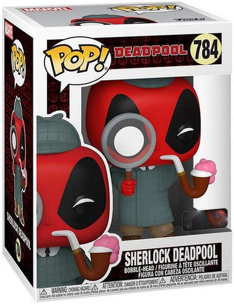 Pop Marvel Deadpool 3.75 Inch Static Figure Exclusive - Sherlock Deadpool #784