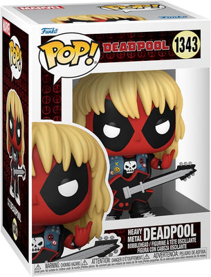 Pop Marvel Deadpool 3.75 Inch Action Figure - Heavy Metal Deadpool #1343