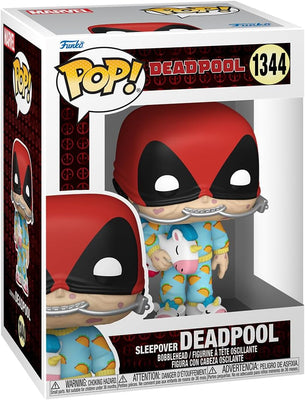 Pop Marvel Deadpool 3.75 Inch Action Figure - Sleepover Deadpool #1344
