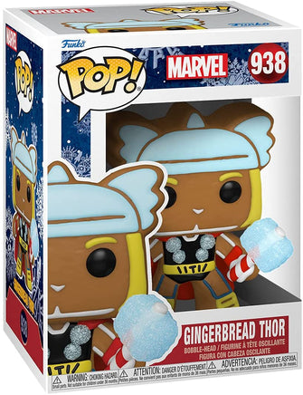 Pop Marvel 3.75 Inch Static Figure - Gingerbread Thor #938