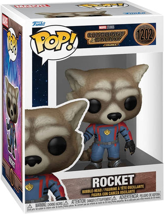 Pop Marvel Guardians Of The Galaxy 3.75 Inch Static Figure - Rocket #1202