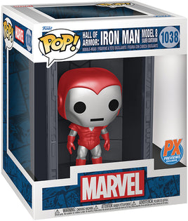 Pop Marvel Hall Of Armor 3.75 Inch Static Figure Deluxe Exclusive - Iron Man Model 8 #1038