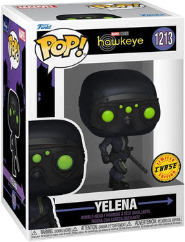 Pop Marvel Hawkeye 3.75 Inch Static Figure Exclusive - Yelena #1213 Chase