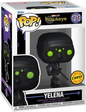 Pop Marvel Hawkeye 3.75 Inch Static Figure Exclusive - Yelena #1213 Chase