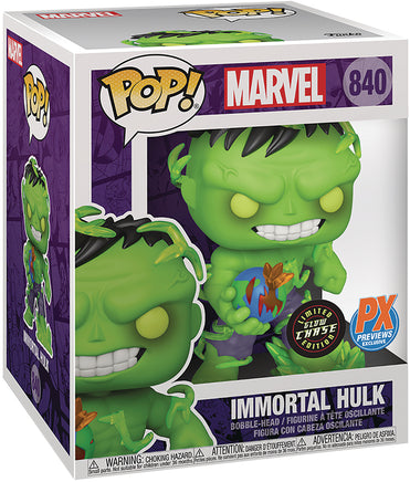 Pop Marvel Hulk 6 Inch Static Figure Exclusive - Immortal Hulk #840 Chase