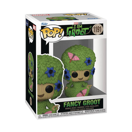 Pop Marvel I Am Groot 3.75 Inch Static Figure - Fancy Groot #1191