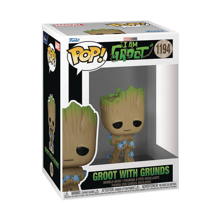 Pop Marvel I Am Groot 3.75 Inch Static Figure - Groot with Grunds #1194