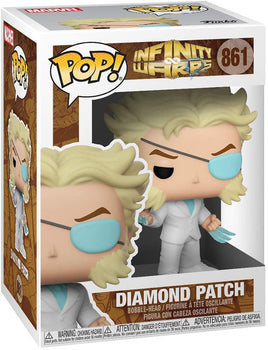 Pop Marvel Infinity Warps 3.75 Inch Static Figure - Diamond Patch #861