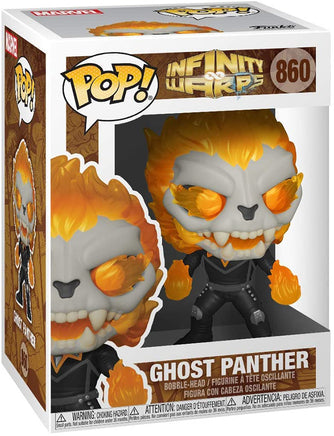 Pop Marvel Infinity Warps 3.75 Inch Static Figure - Ghost Panther #860