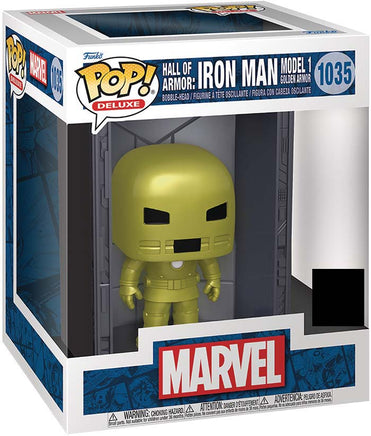 Pop Marvel Iron Man 6 Inch Static Figure Hall Of Armor Exclusive - Iron Man Golden Armor #1035