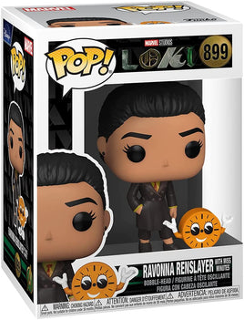 Pop Marvel Loki 3.75 Inch Static Figure - Ravonna Renslayer with Miss Minutes #899