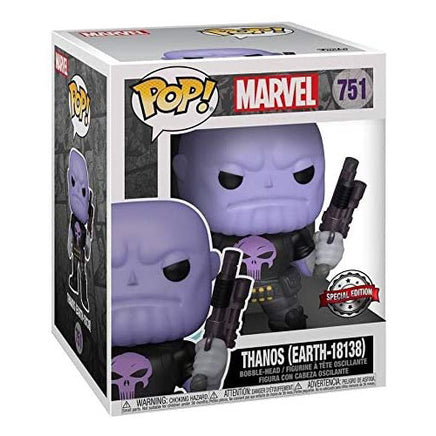 Pop Marvel Marvel 6 Inch Static Figure - Thanos Earth-18138 #751