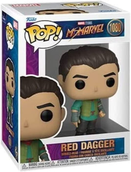 Pop Marvel Ms. Marvel 3.75 Inch Static Figure - Red Dagger #1080