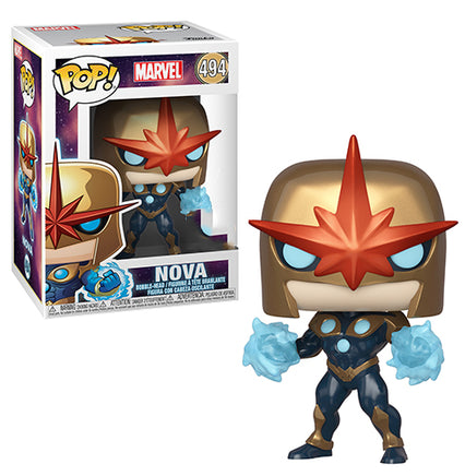 Pop Marvel 3.75 Inch Static Figure Nova - Nova #494 Exclusive