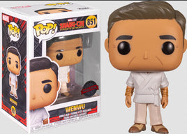 Pop Marvel Shang-Chi The Legend Of The Ten Ringd 3.75 Inch Static Figure Exclusive - Wenwu #851 White Outfit