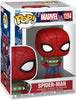 Pop Marvel Spider-Man 3.75 Inch Action Figure - Holiday Spider-Man #1284