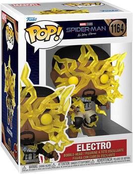 Pop Marvel Spider-Man No Way Home 3.75 Inch Static Figure - Electro #1164